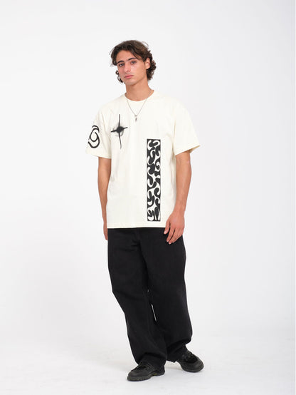 T-shirt Zephyr 1 - DIRTY WHITE