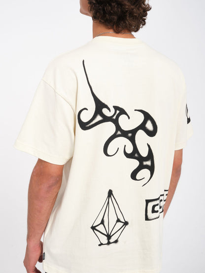T-shirt Zephyr 1 - DIRTY WHITE