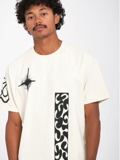 T-shirt Zephyr 1 - DIRTY WHITE