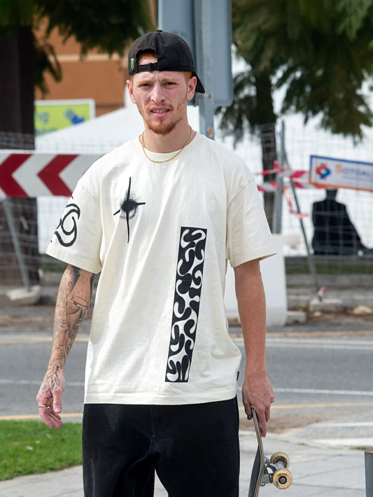 Zephyr 1 T-shirt - DIRTY WHITE