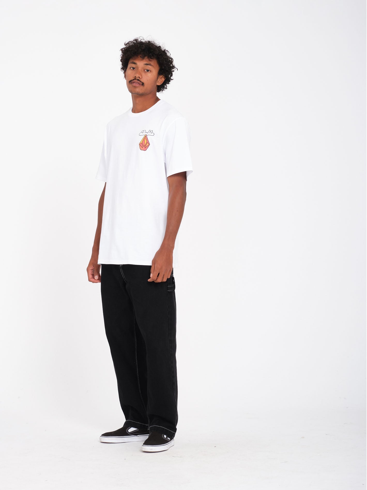 Olivmoose T-shirt - WHITE