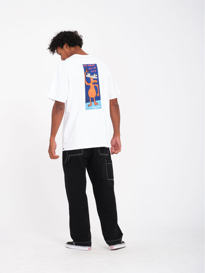 Olivmoose T-shirt - WHITE
