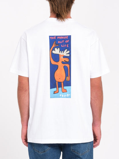 Olivmoose T-shirt - WHITE