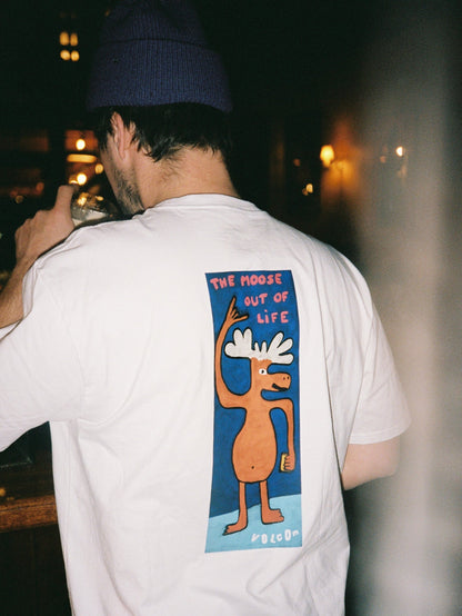 Olivmoose T-shirt - WHITE
