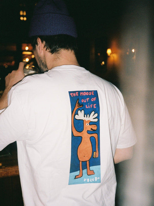 T-shirt Olivmoose - WHITE