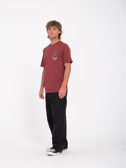 Lintell T-shirt - MERLOT