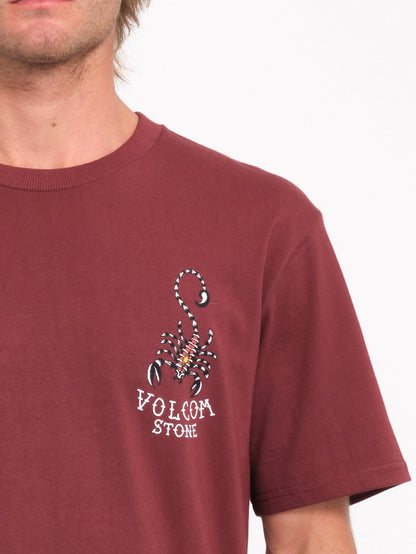 Lintell T-shirt - MERLOT