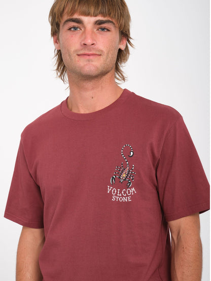 Lintell T-shirt - MERLOT