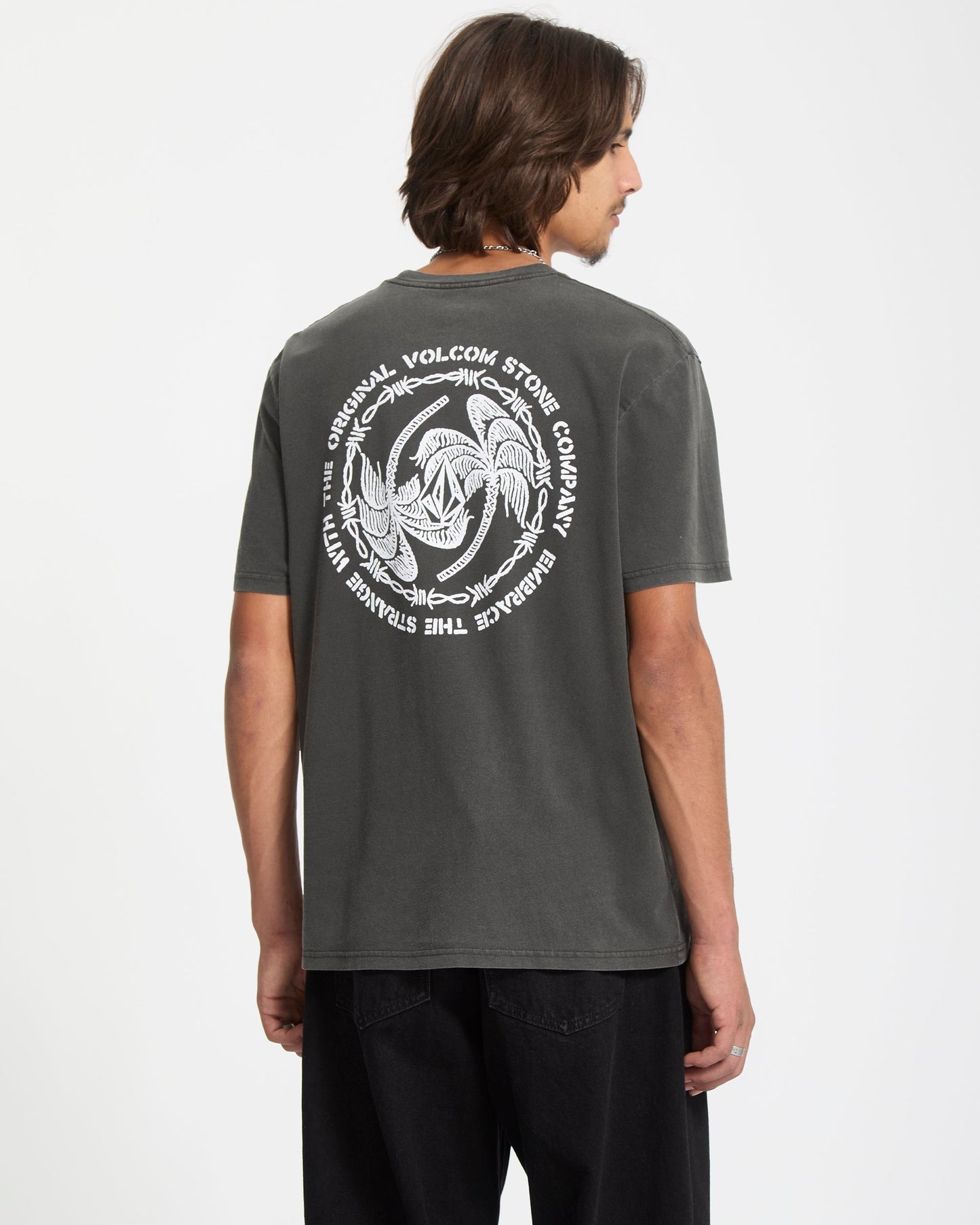 Circlepalm T-Shirt - Schwarz