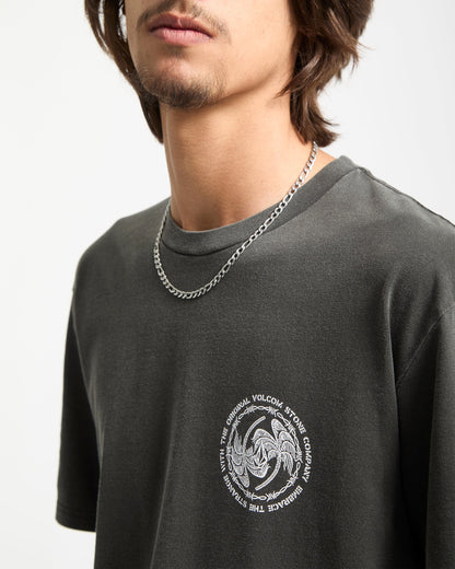 Circlepalm T-Shirt - Schwarz