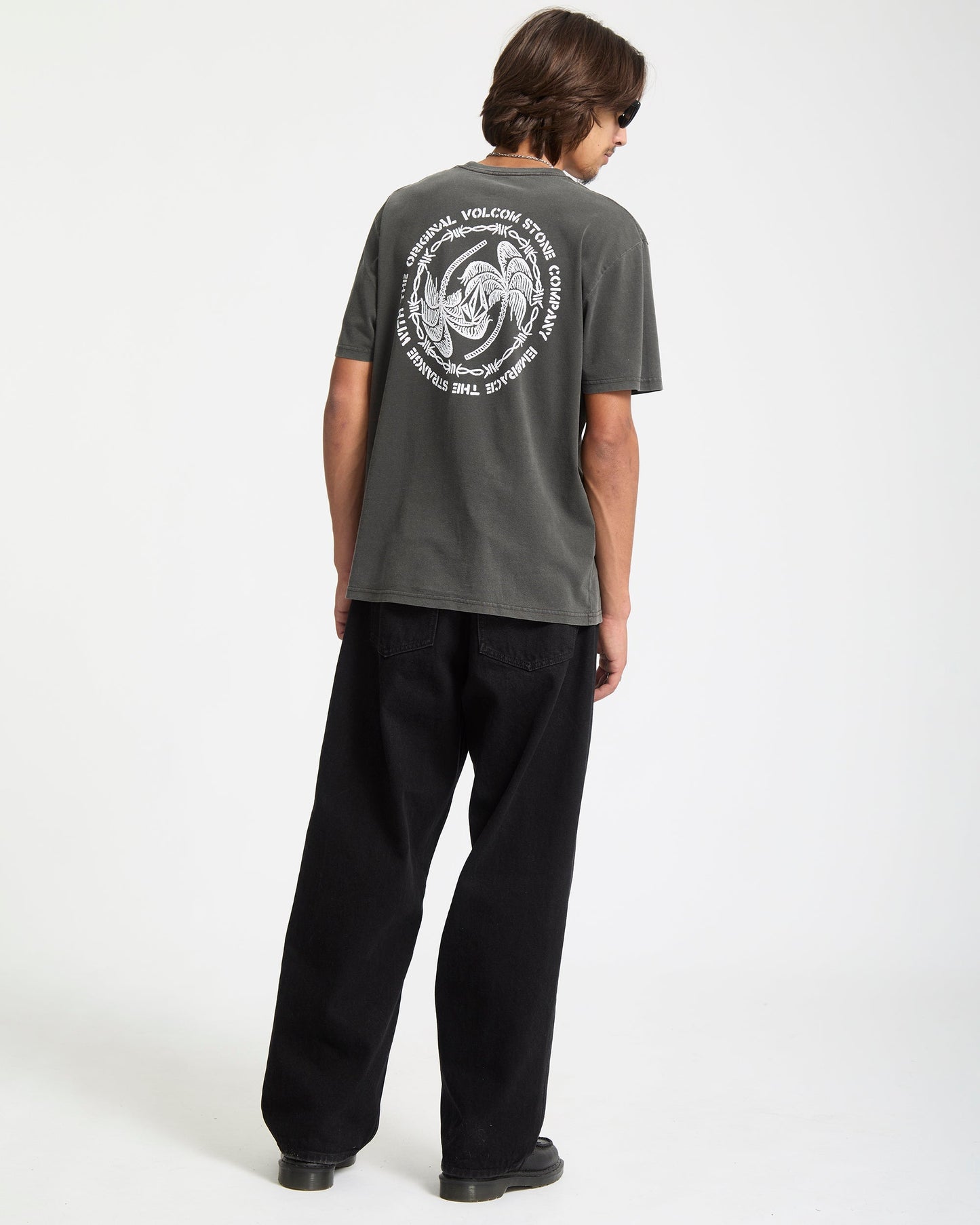 Circlepalm T-Shirt - Schwarz