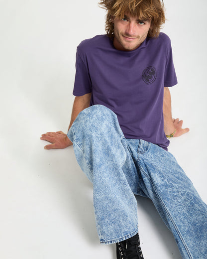 T-Shirt Circlepalm - Dark Purple