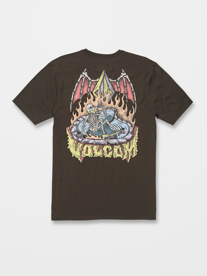 Hessian T-shirt - WASHED BLACK