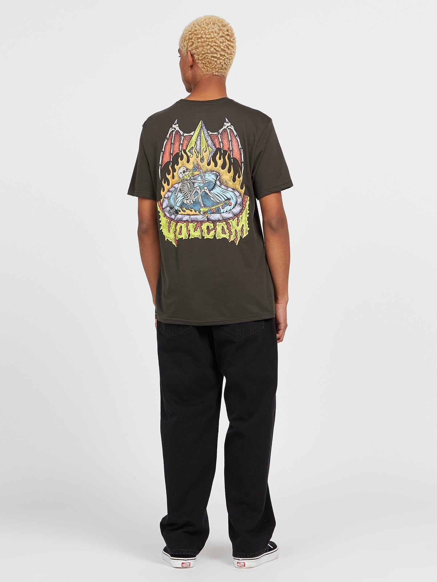 Hessian T-shirt - WASHED BLACK