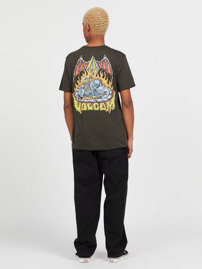 Hessian T-shirt - WASHED BLACK