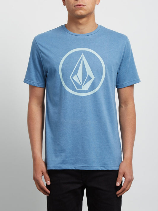 T-shirt chiné à manches courtes Circle Stone - Wrecked Indigo