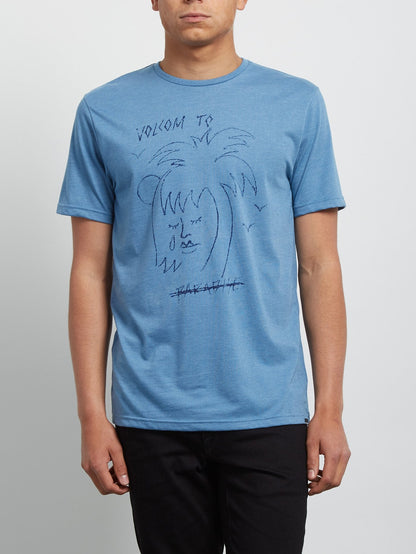 T-shirt à manches courtes Tropical D - Wrecked Indigo