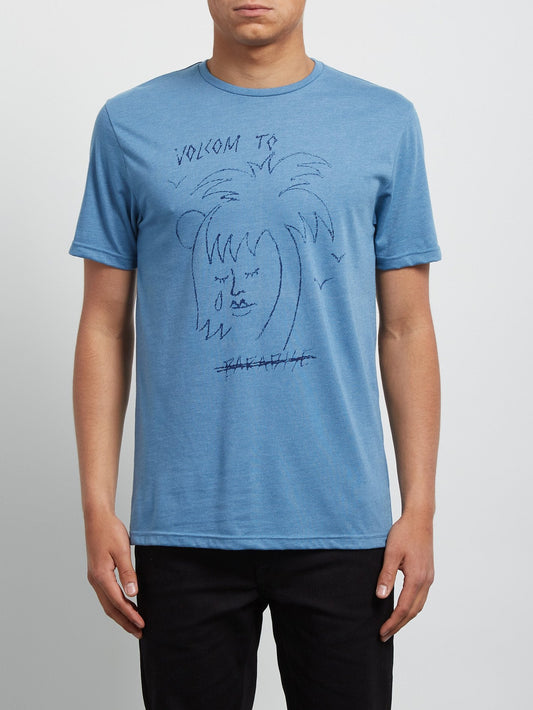 T-shirt à manches courtes Tropical D - Wrecked Indigo