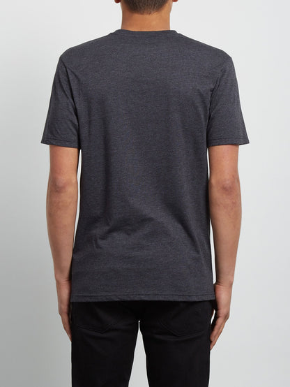 Rip Pocket Short Sleeve T-Shirt - Heather Black