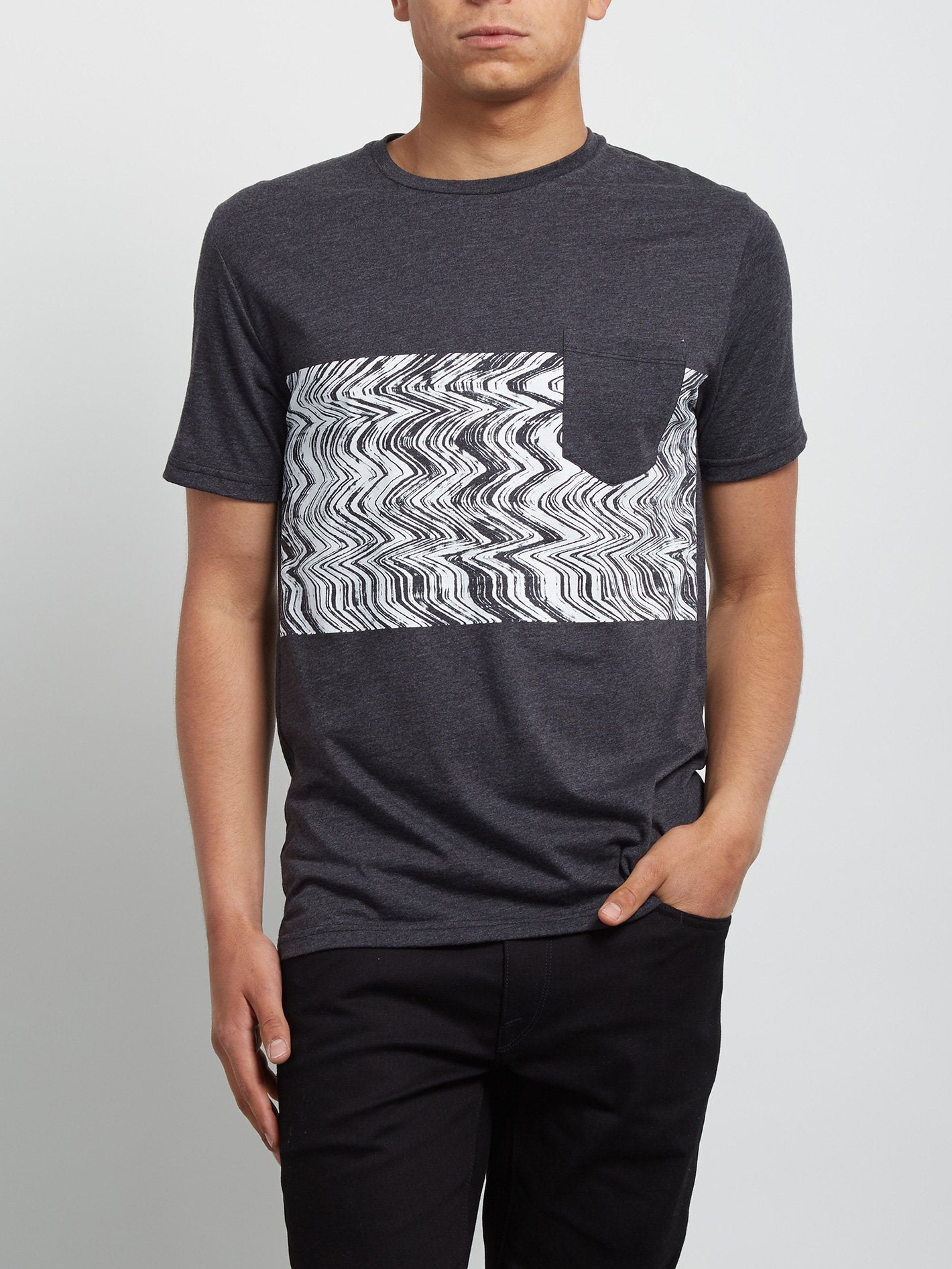 T-shirt à manches courtes LoFi - Heather Black