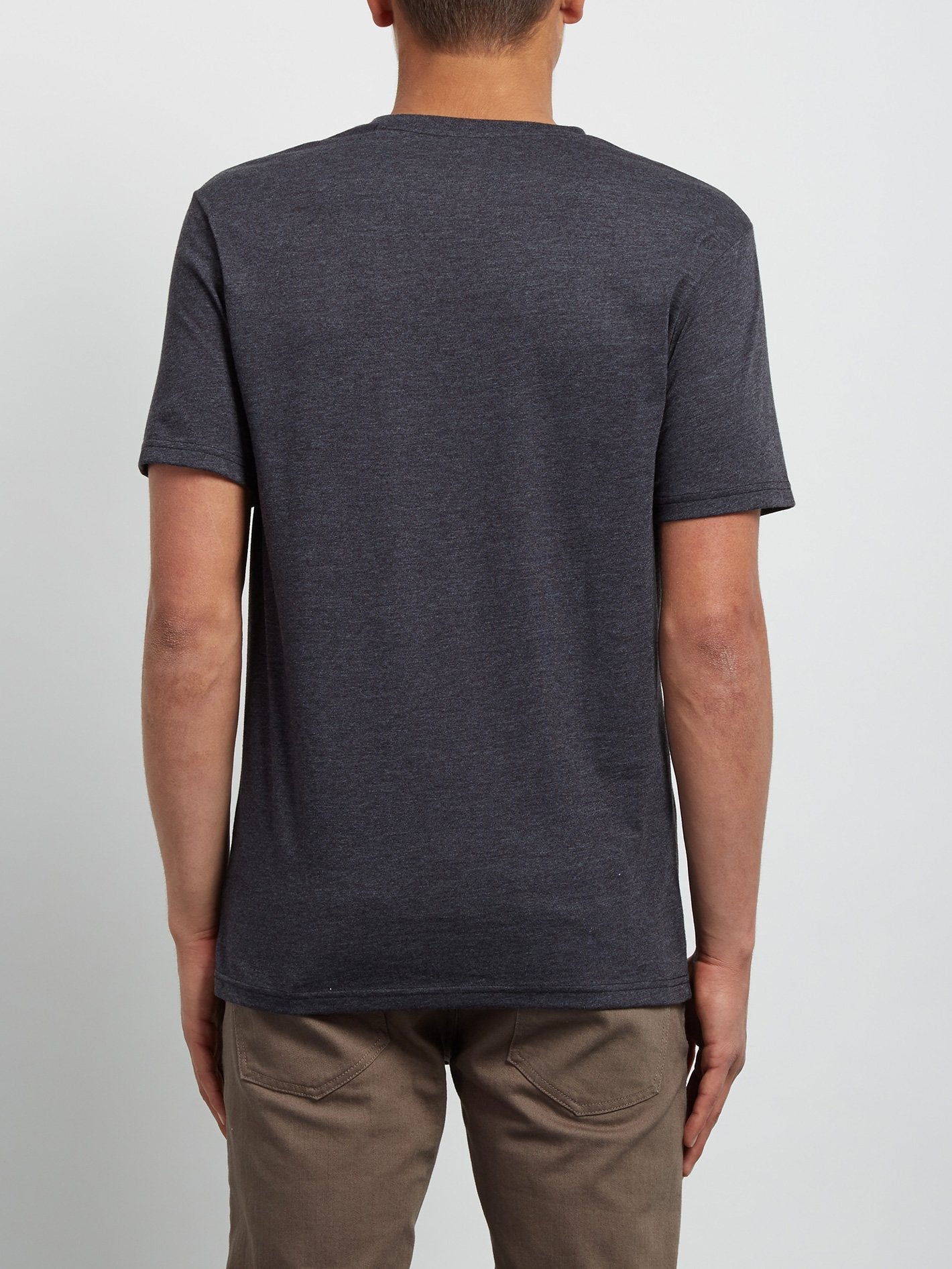 T-shirt à manches courtes Pocket - Heather Black