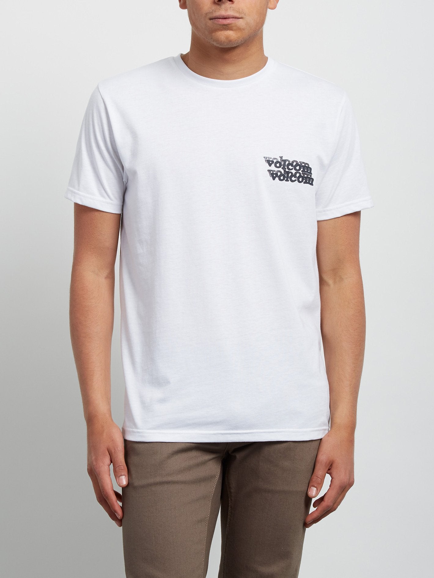 Peek A Boo Short Sleeve T-Shirt - White