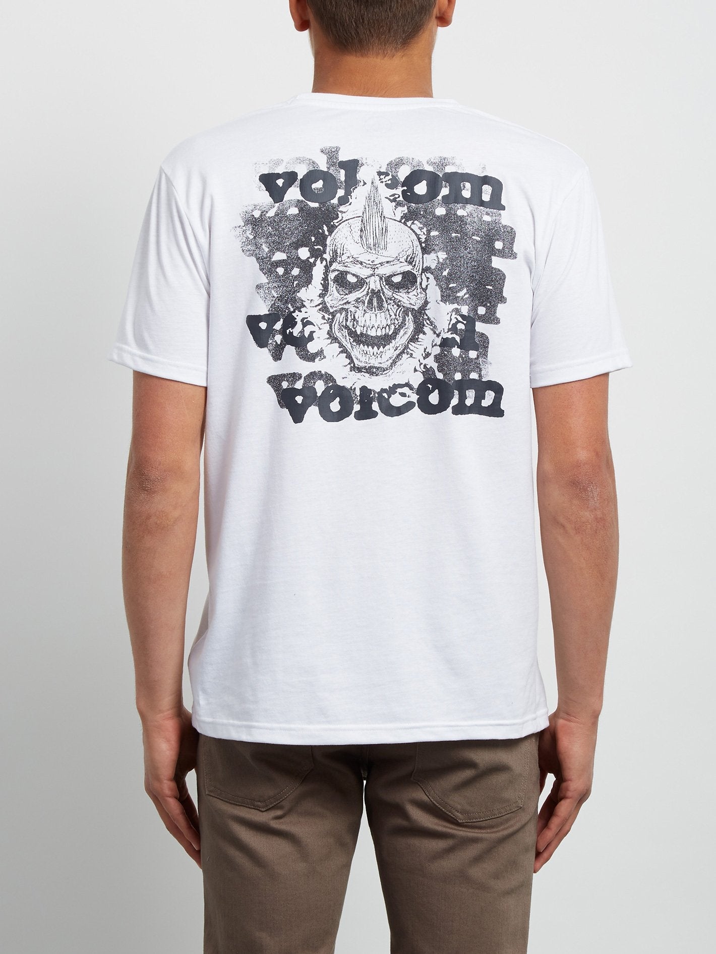 Peek A Boo Short Sleeve T-Shirt - White