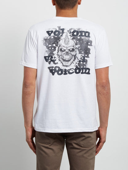 Peek A Boo Short Sleeve T-Shirt - White