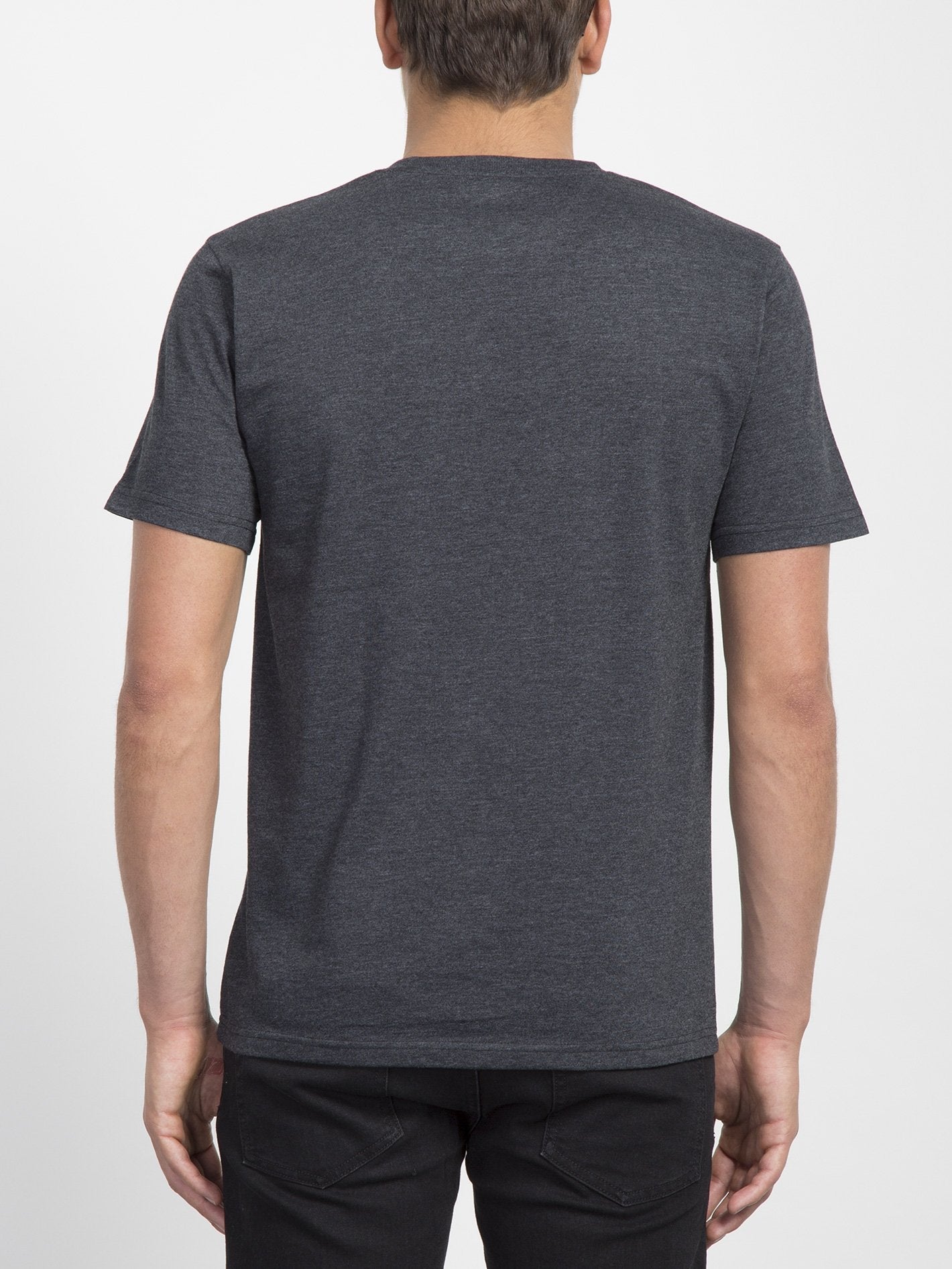 T-shirt Stamp Divide - Heather Black