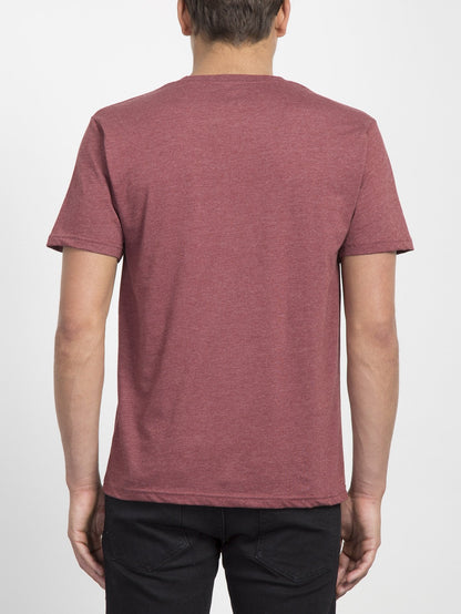 Pin Stone T-Shirt - Purpurrot