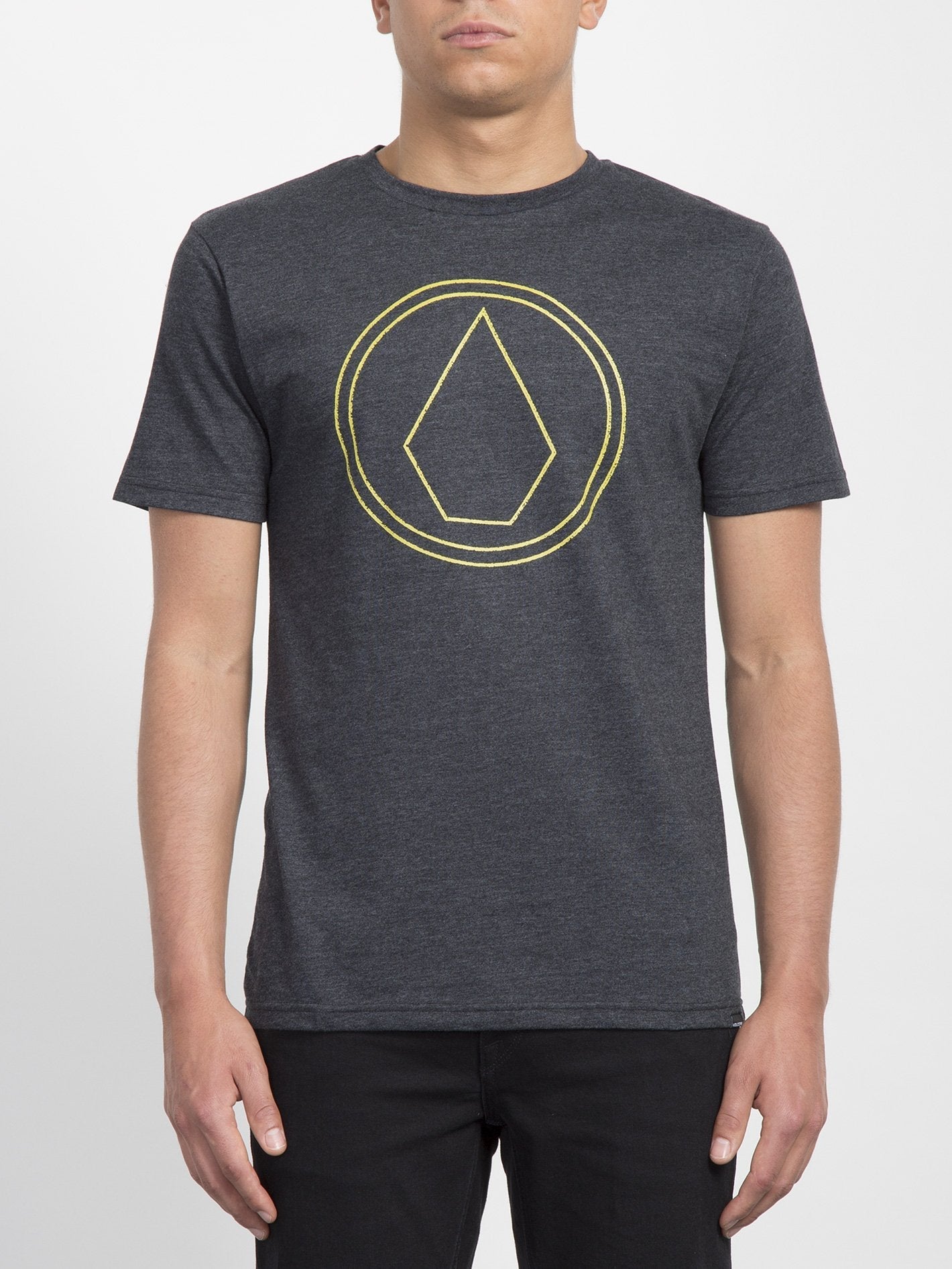 T-shirt Pin Stone - Heather Black