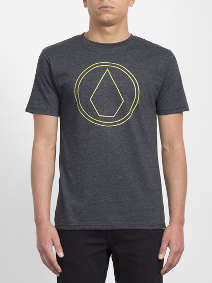 T-shirt Pin Stone - Heather Black