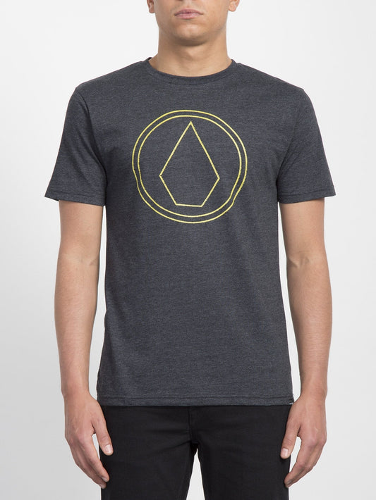 T-shirt Pin Stone - Heather Black