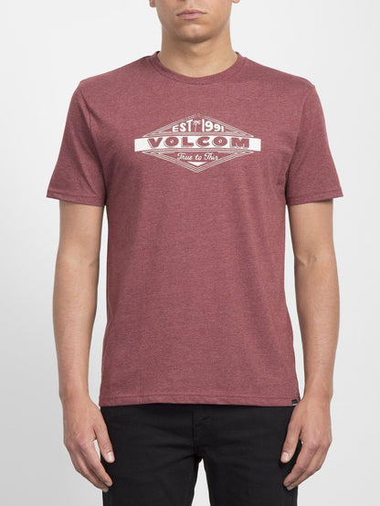 Volcom Run T-shirt - Crimson