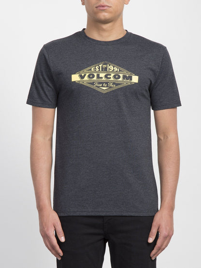 T-shirt Volcom Run - Heather Black