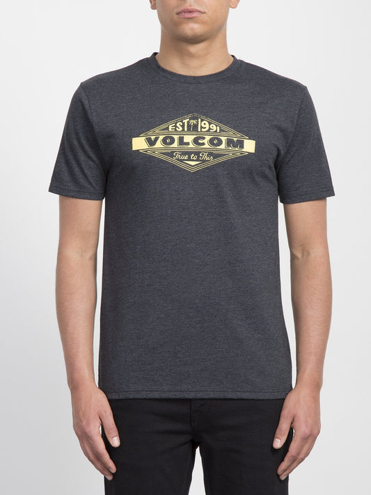T-shirt Volcom Run - Heather Black