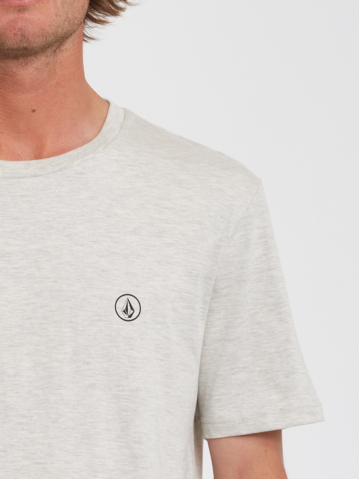Circle Blanks Heather T-Shirt - KNOCHENHEIDE