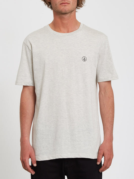 T-shirt Circle Blanks Heather - BONE HEATHER