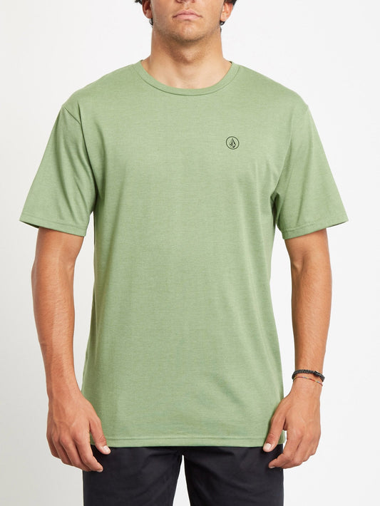 Circle Blanks T-Shirt - KAKTUSGRÜN