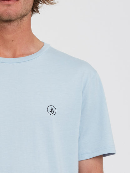 T-shirt Circle Blanks Heather - CALI BLUE HEATHER