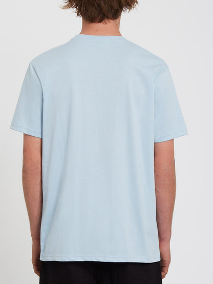 T-shirt Circle Blanks Heather - CALI BLUE HEATHER