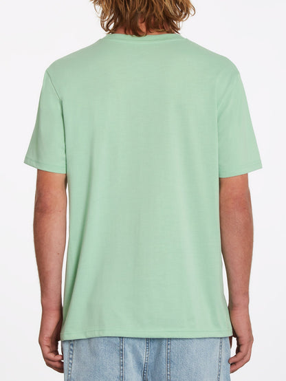 T-shirt Circle Blanks - LICHEN GREEN