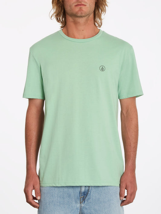 T-shirt Circle Blanks - LICHEN GREEN