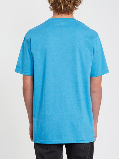 Circle Blanks Heather T-Shirt - WAHRES BLAU