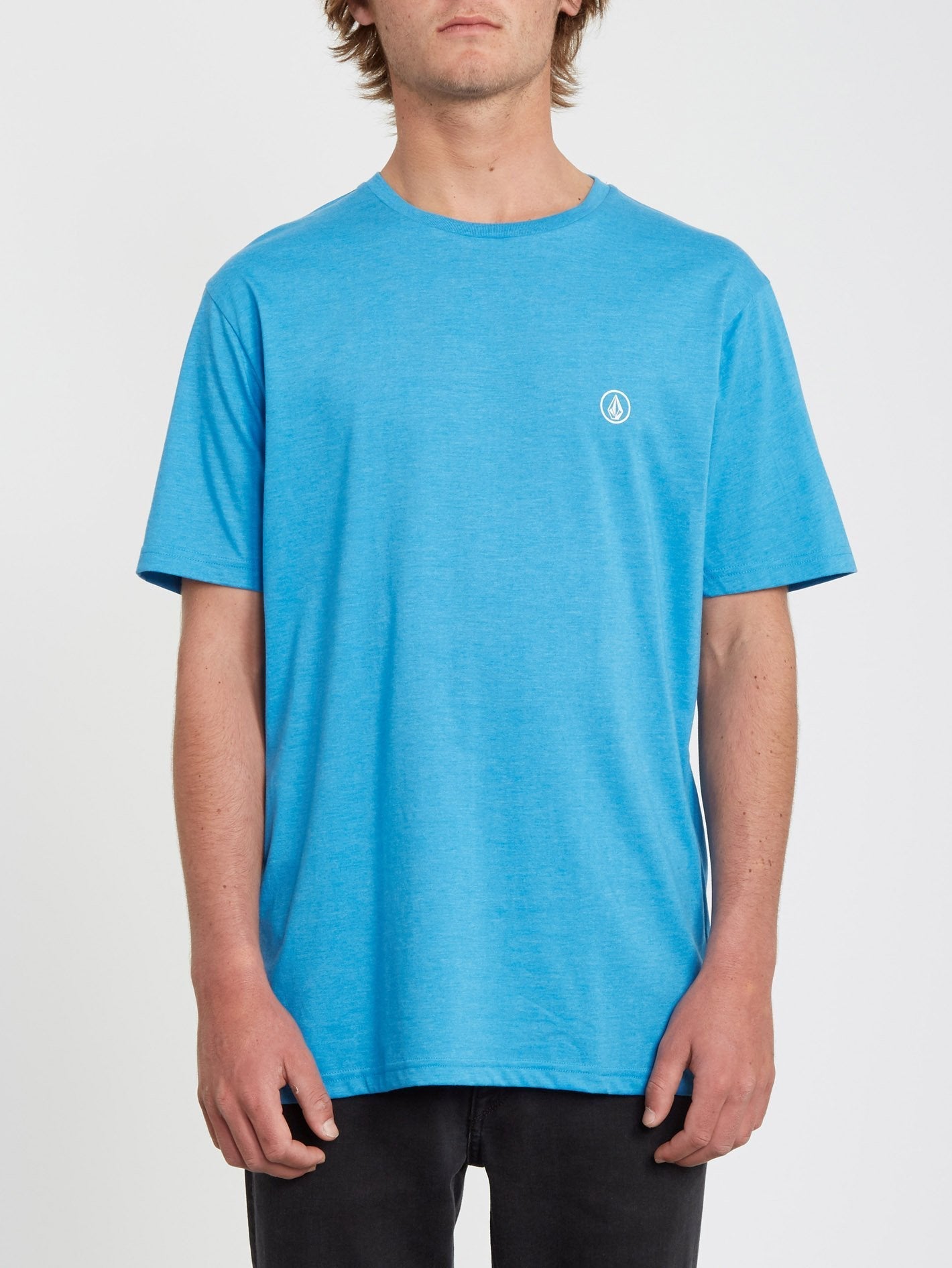 Circle Blanks Heather T-Shirt - WAHRES BLAU