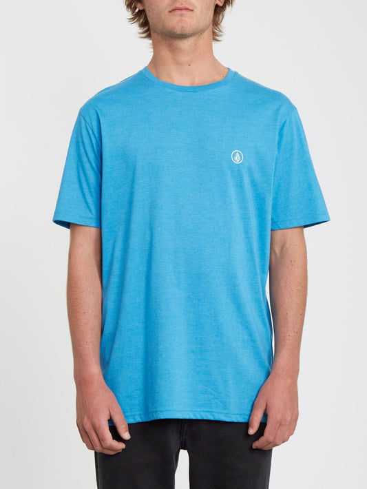 Circle Blanks Heather T-Shirt - WAHRES BLAU