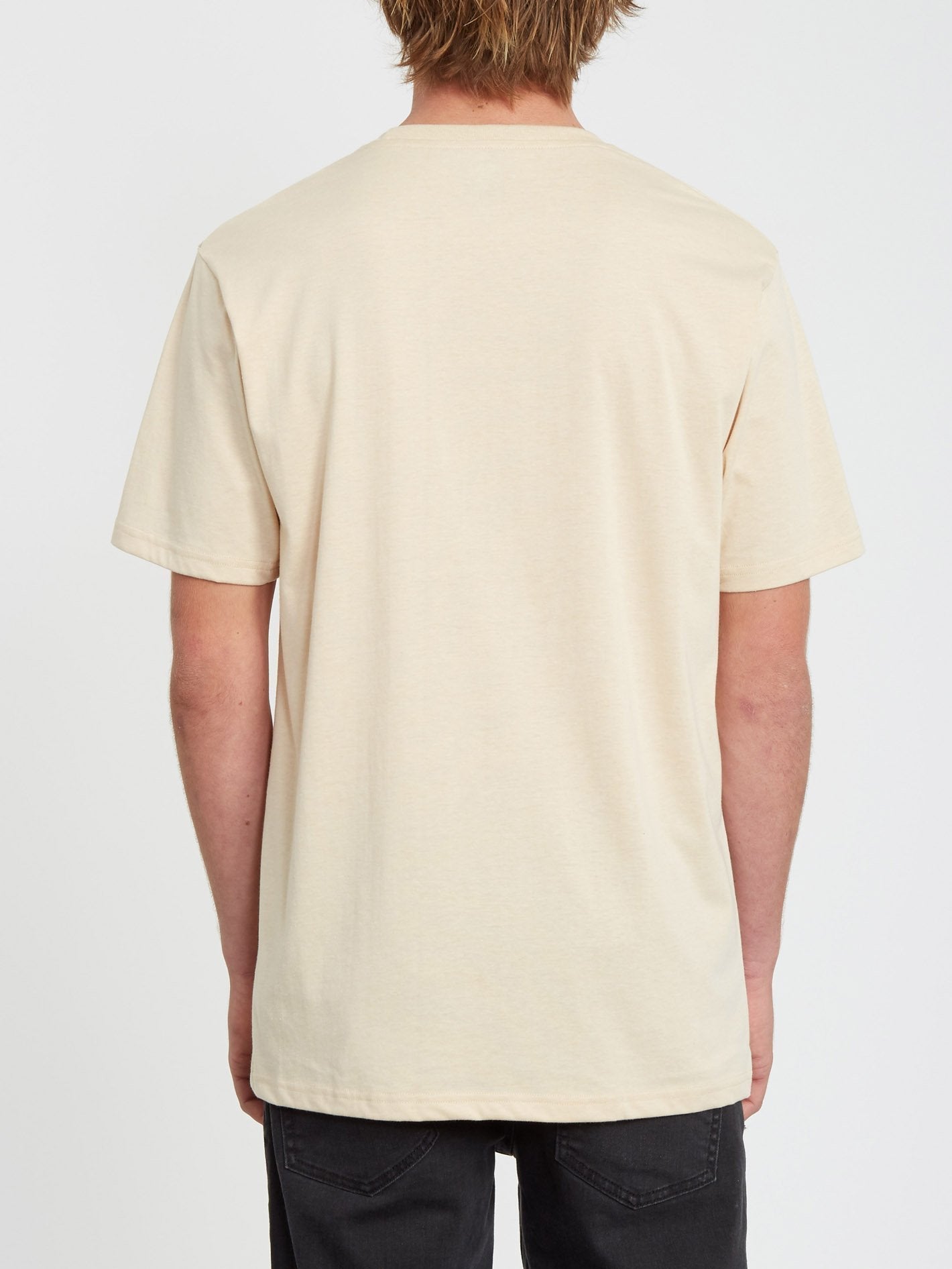 Circle Blanks Heather T-shirt - WHITE FLASH