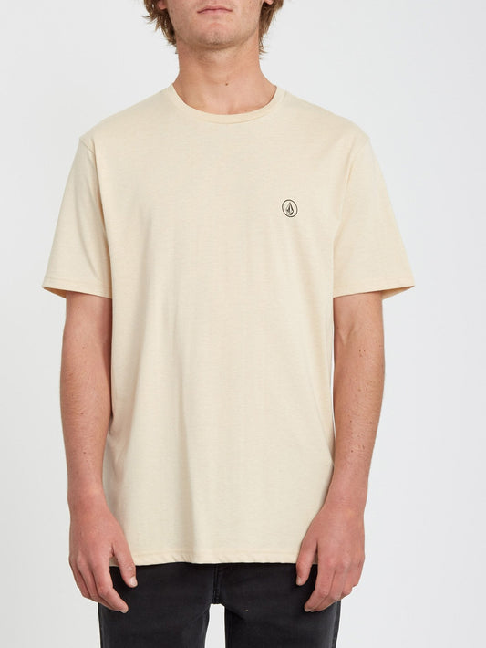 T-shirt Circle Blanks Heather - WHITE FLASH