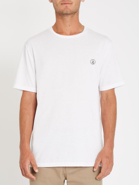 T-shirt Circle Blanks - White