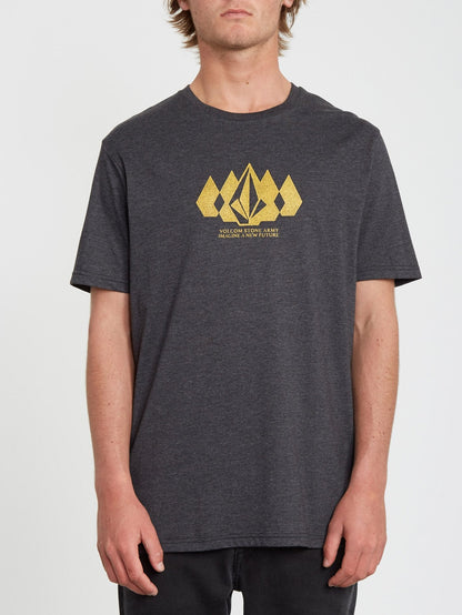 T-shirt Stone Army Heather - HEATHER BLACK
